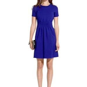Madewell Parkline Blue Pleated Dress - 6